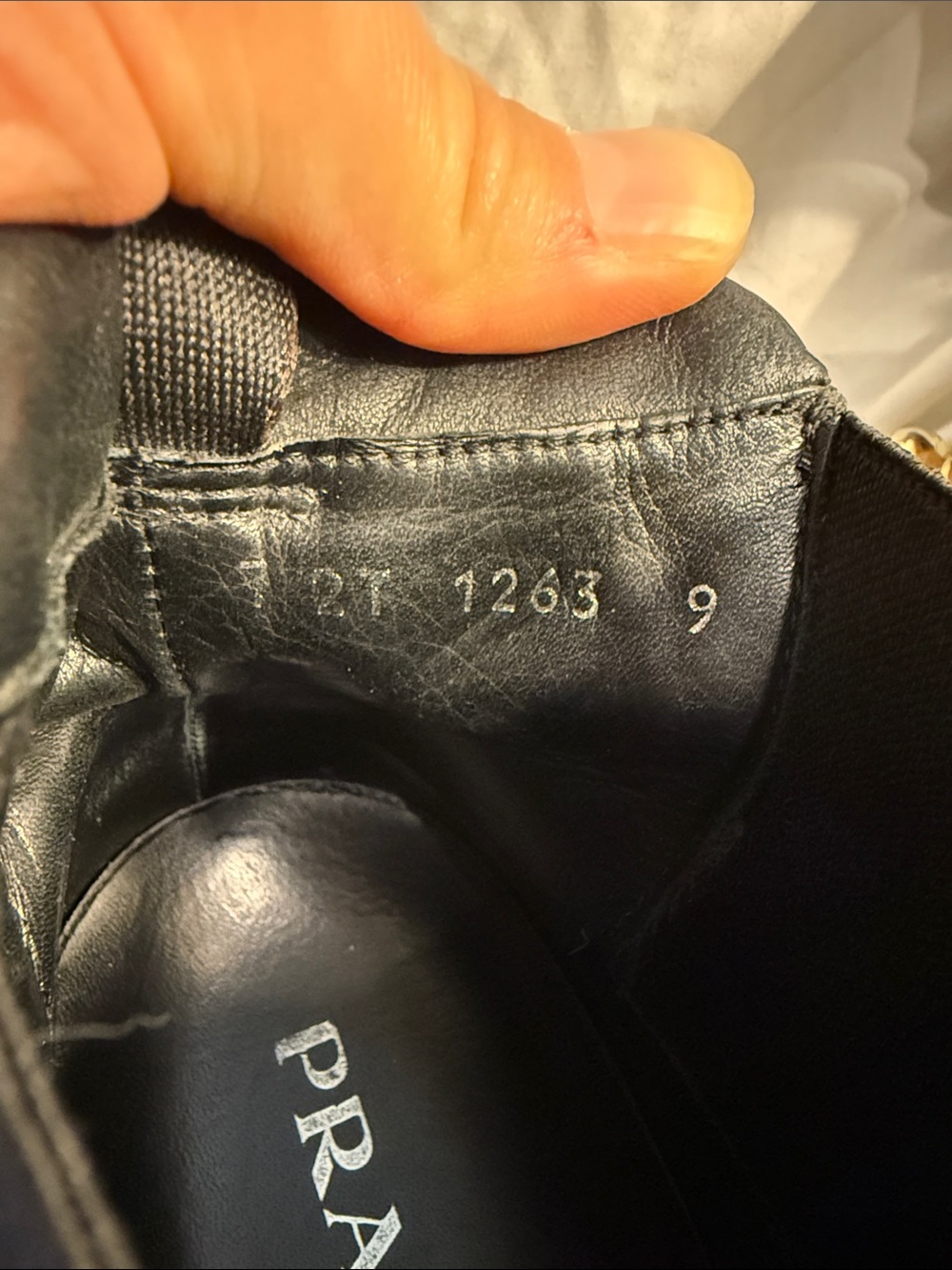 Prada Mens Leather Chelsea Boots European 9 - Picture 10 of 10